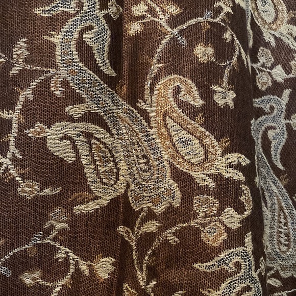 New imported mocha brown Diva pashmina - Picture 2 of 2